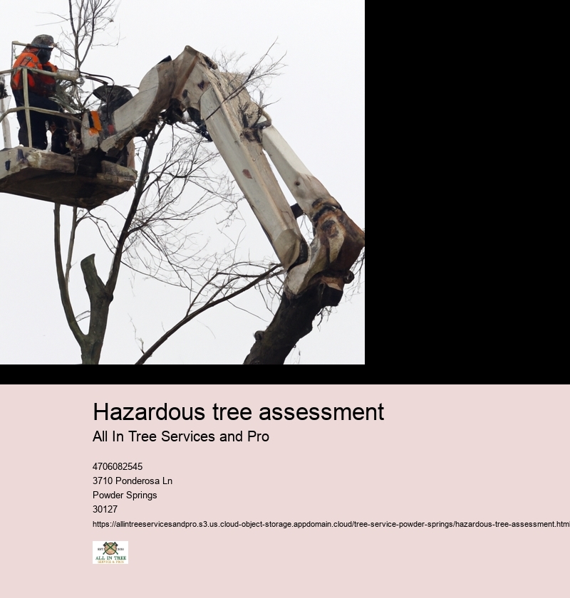 Importance of hazardous tree assessment