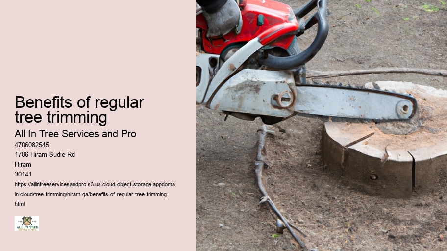 Benefits of regular tree trimming
